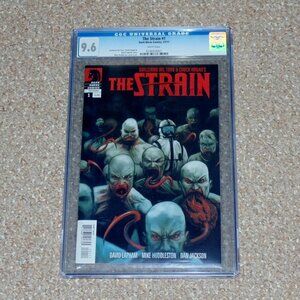 2011 Dark Horse The Strain # 1 CGC 9.6 NM+ Guillermo Del Toro Chuck Hogan